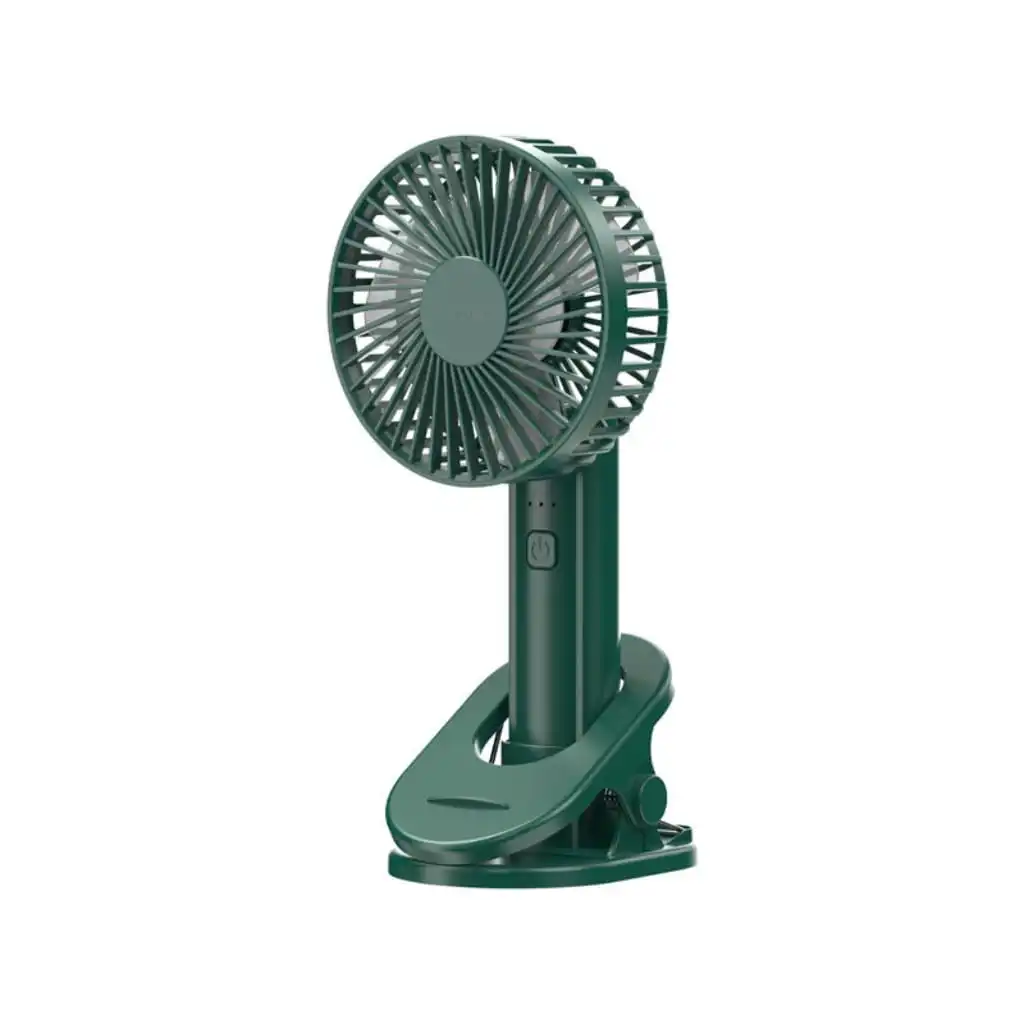 Vyvylabs D02 Handheld Rechargeable Foldable Clip Fan - 2000mAH - Image 1