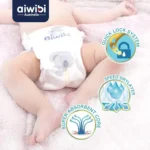 Aiwibi Australia Premium Baby Diapers Tape Belt System Diapers - Image 2