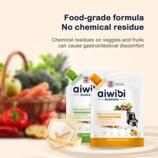 Aiwibi Baby Bottle And Accessories Liquid Cleanser Refill - 700ml (Australia)