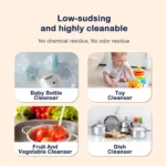 Aiwibi Baby Bottle And Accessories Liquid Cleanser Refill - 700ml (Australia) - Image 2