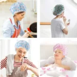 Women Shower Cap Waterproof Bathing Cap China - 1 pcs - Image 3