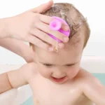 Baby Silicone Bath Brush - 1 pcs - Image 2