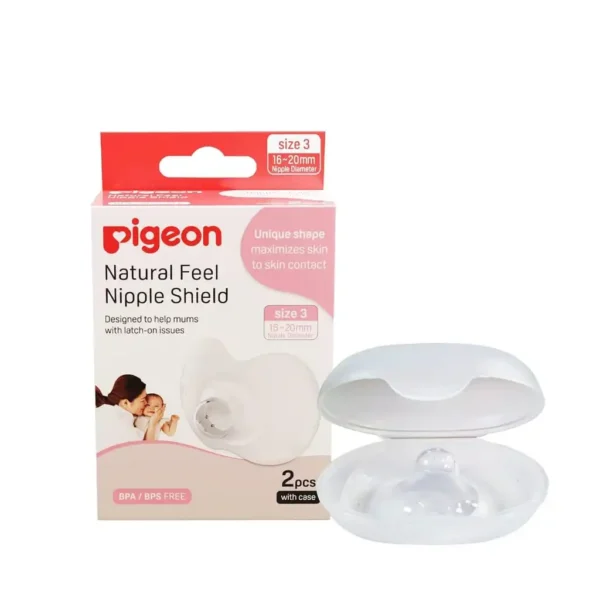 Pigeon Natural Feel Silicone Nipple Shield (16~20mm)