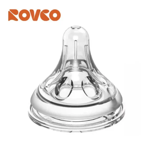 ROVCO Wide Neck Silicone Nipple China - 1 pcs