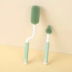 2 in 1 Multipurpose Silicone Feeding Bottle Cleaning Brush