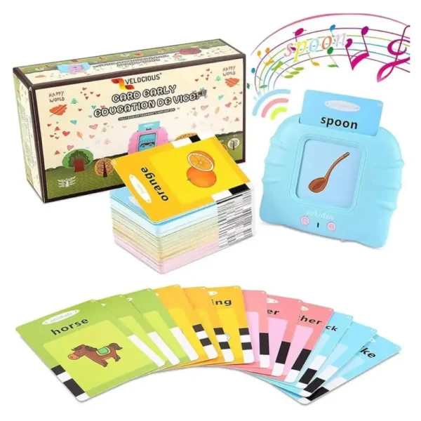 Talking Flash Cards Bangla & English Learning Toys - 224 Words