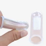 Silicone Finger Brush Baby Tongue cleanser - Image 3