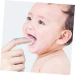 Silicone Finger Brush Baby Tongue cleanser - Image 2