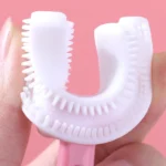 U-Shaped Silicone Baby Tooth brush - Image 2