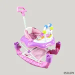 Baby Musical Walker Cum Rocker With Push Handle - Image 2