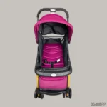 A1 Double Wheel Baby Stroller Pram - Image 4