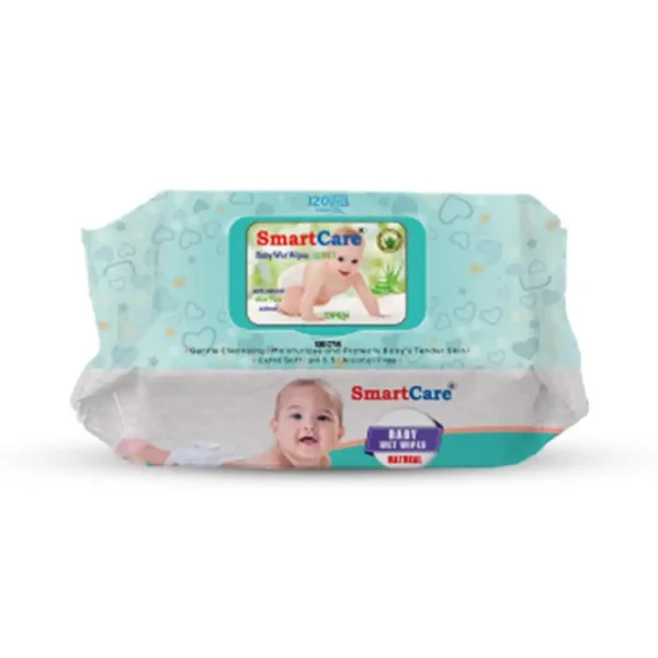 Smart Care Baby Wet Wipes - 120 pcs