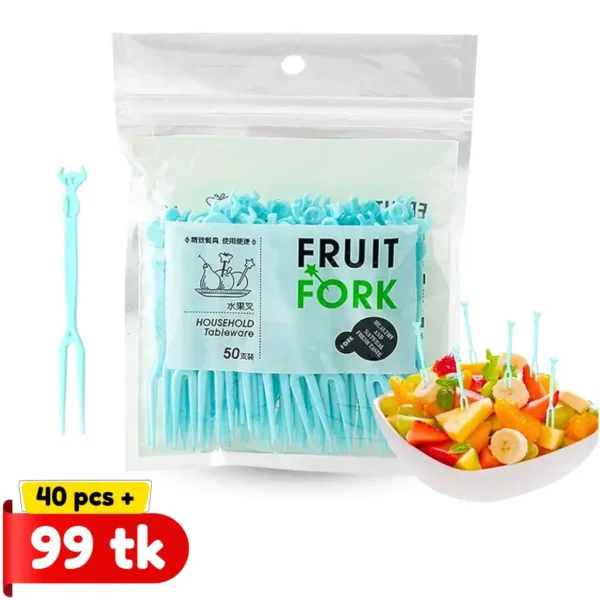 Fruit Fork Mini Food Picks 40 pcs+