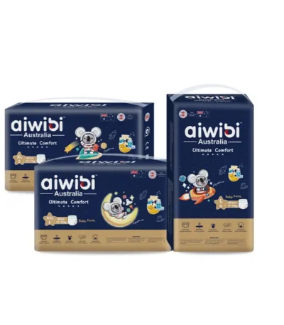 Aiwibi Australia Ultimate Comfort Baby Diapers Pant System Ultra Thin