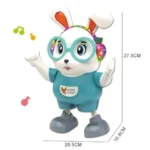 Rabbit Dance Swing Rabbit Musical Toys 3Y+ - Image 2