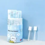 Disposable Baby Oral Cleaner Swabs Tongue Brush - 30pcs