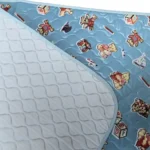 PVC Padded Soft Urine Mat Diaper Changing Full bad Cover XXXL- 140*180cm - Image 2