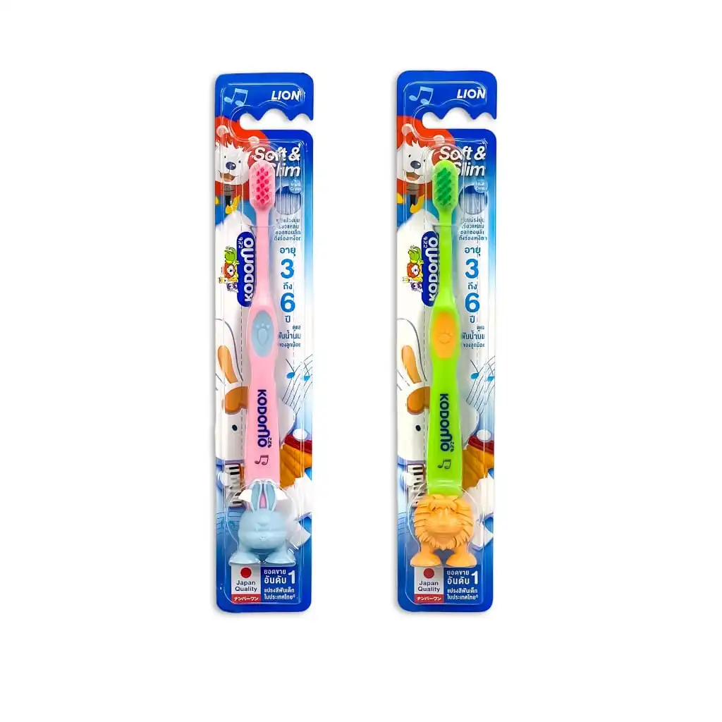 Kodomo Baby Tooth Brush Soft & Slim 3Y - 6Years (Thailand) Kodomo Baby Tooth Brush Soft & Slim 3Y - 6Years (Thailand) - Image 1