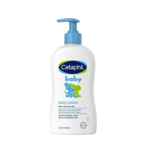 Cetaphil Baby Daily Lotion with Natural Candula, Sweet Almond & Sunflower Oils 399ml (USA)