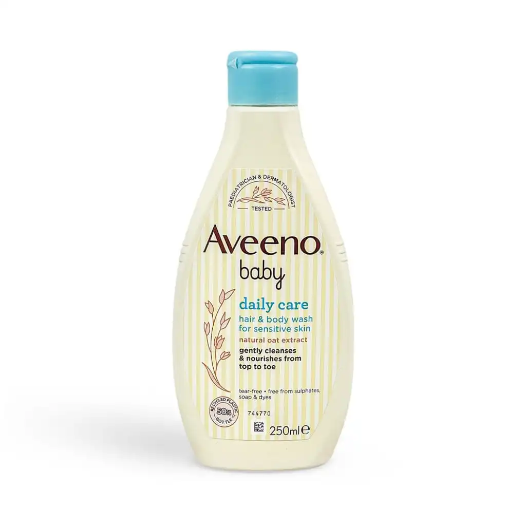 Aveeno Baby Daily Care Hair & Body Wash For Sensitive Skin - 250ml (Italy) Aveeno Baby Daily Care Hair & Body Wash For Sensitive Skin - 250ml (Italy) - Image 1